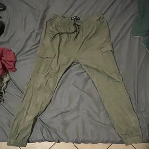Green Cargo Pants